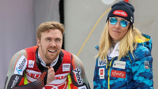 Alpina stjärnparet Aleksander Aamodt Kilde (Norge) och Mikaela Shiffrin (USA) är två av runt 500 vinteridrottare som undertecknat en klimatuppmaning till Fis.