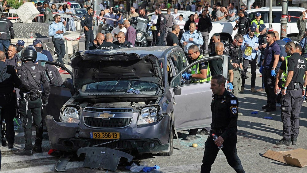 Fem skadade i ny terrorattack i Jerusalem