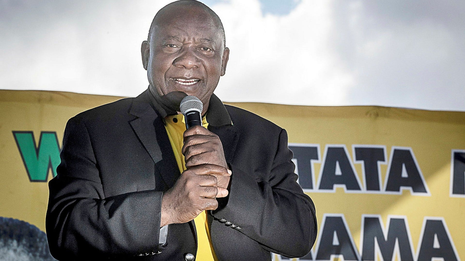 ANC-ledaren Cyril Ramaphosa.
