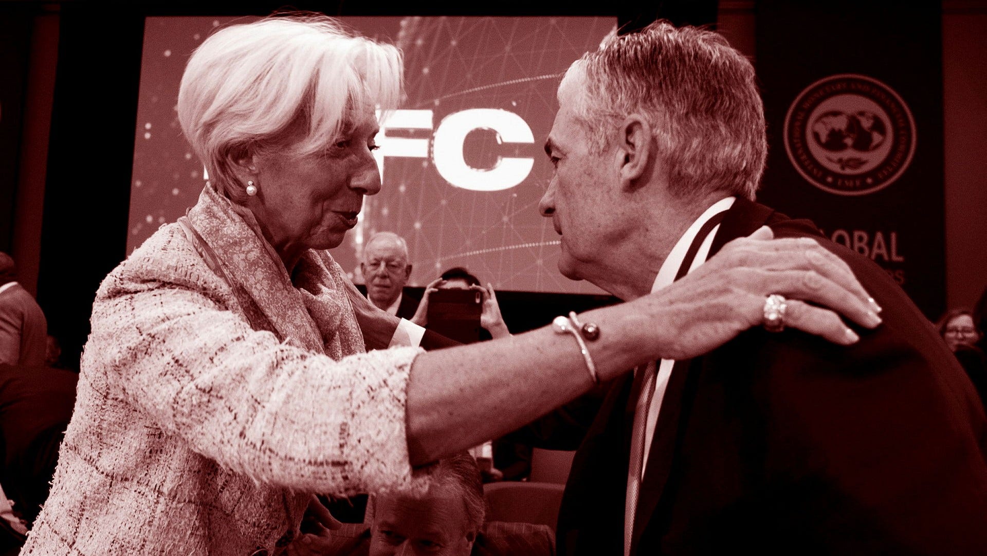 ECB:s och Fed:s chefer, Christine Lagarde och Jay Powell.
