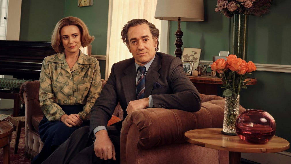 Keeley Hawes och Matthew Macfadyen i ”Stonehouse”.