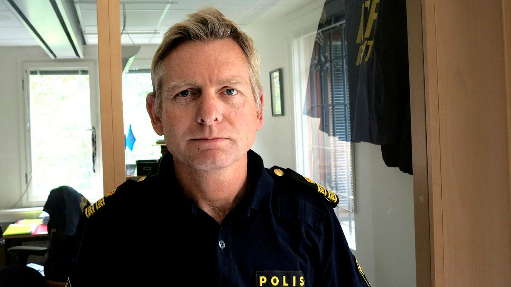 Fredrik Gårdare har lett den grupp inom polisen som jobbat med idrottsrelaterad brottslighet. Nu är den pausad.