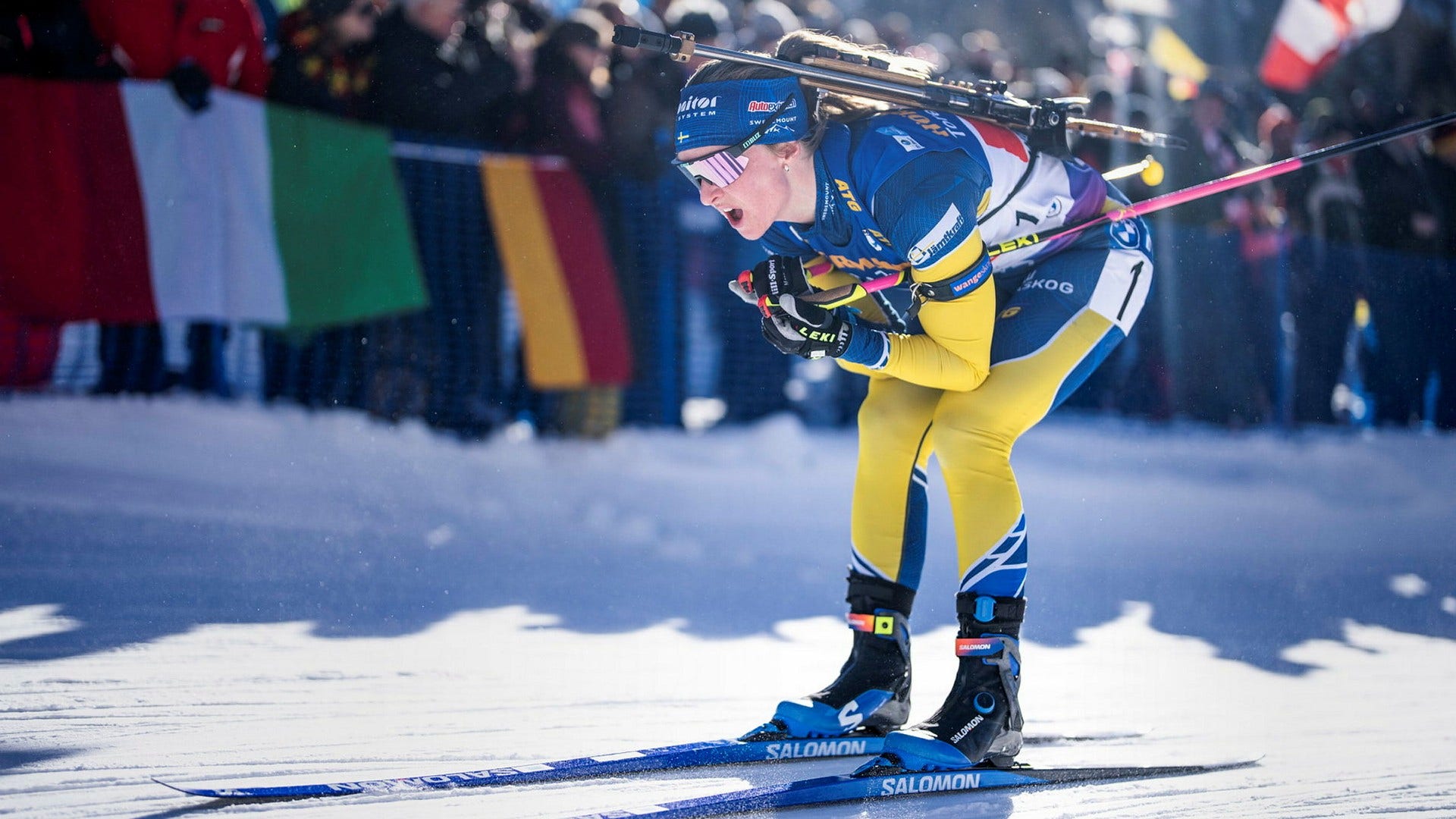 Swedish Biathlete Mona Brorsson: The Spider of the Team Spirit