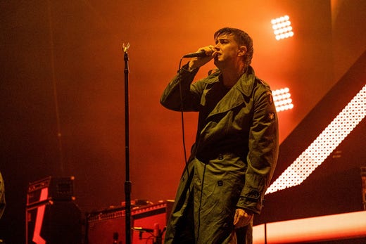 Julian Casablancas i The Strokes, oktober 2021 i San Fransisco i USA.