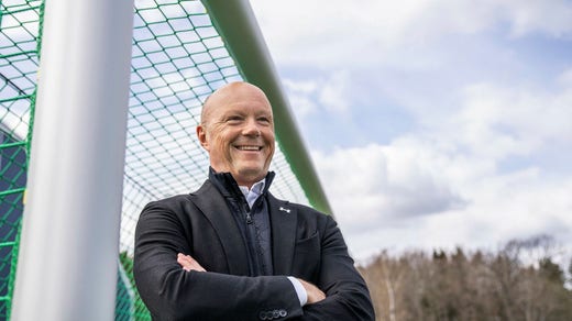 ”Jag vaknar varje morgon med en skön känsla eftersom jag gör något som gör skillnad i världen”, säger Patrik Frisk.