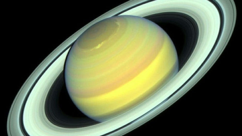 Så skapades Saturnus vackra ringar
