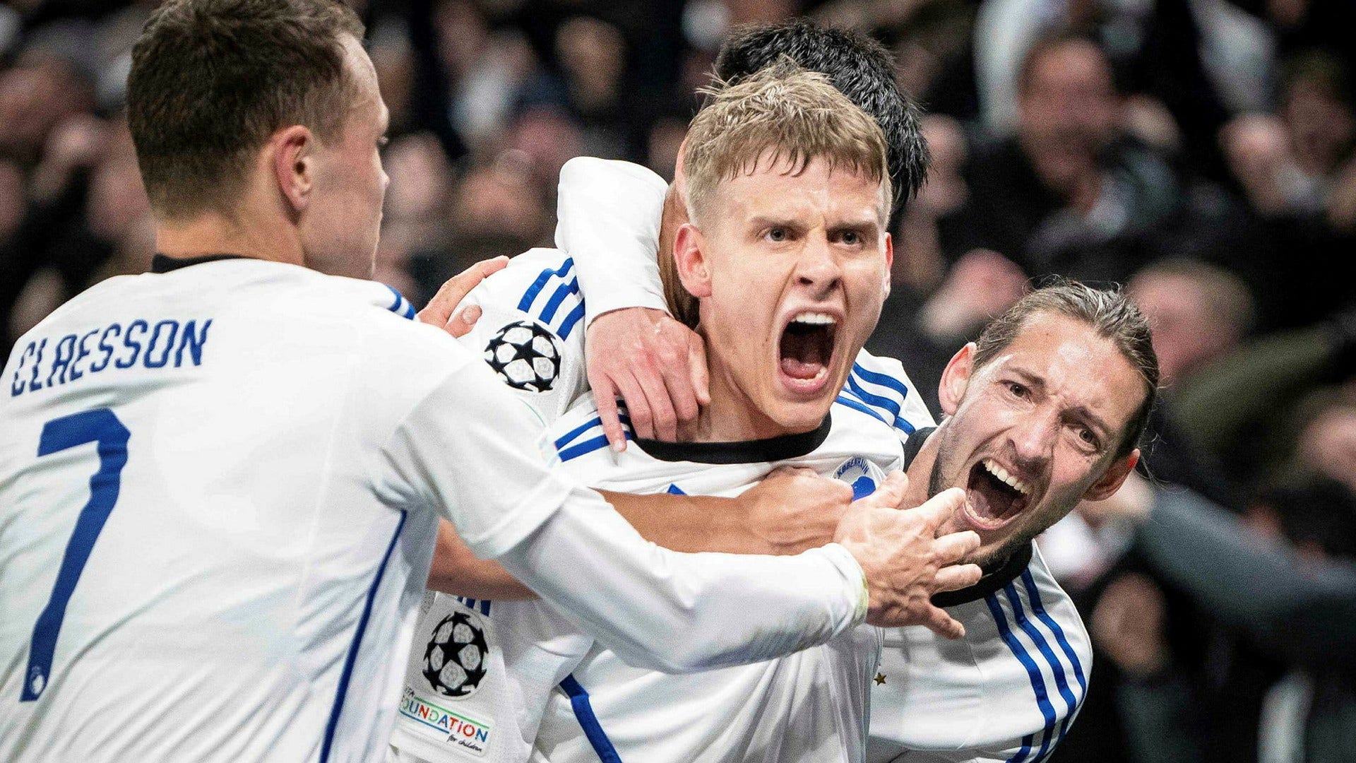 Swedish-Danish doldis netted when Manchester City beat FCK