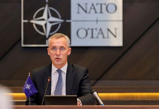 Il segretario generale della NATO Jens Stoltenberg.