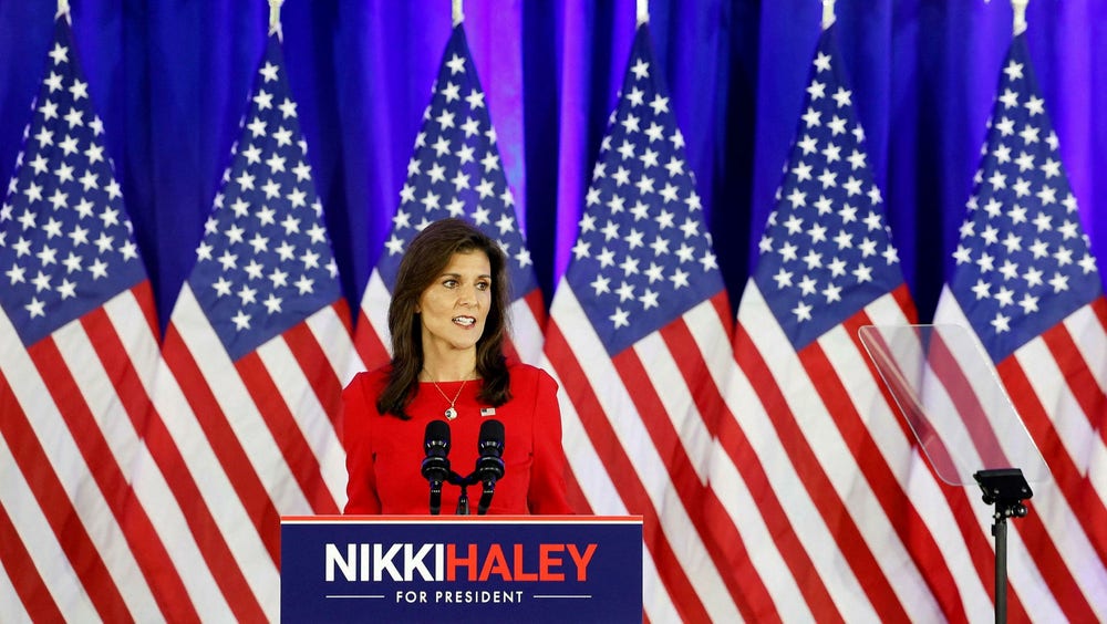 Nikki Haley ger upp sin presidentkampanj