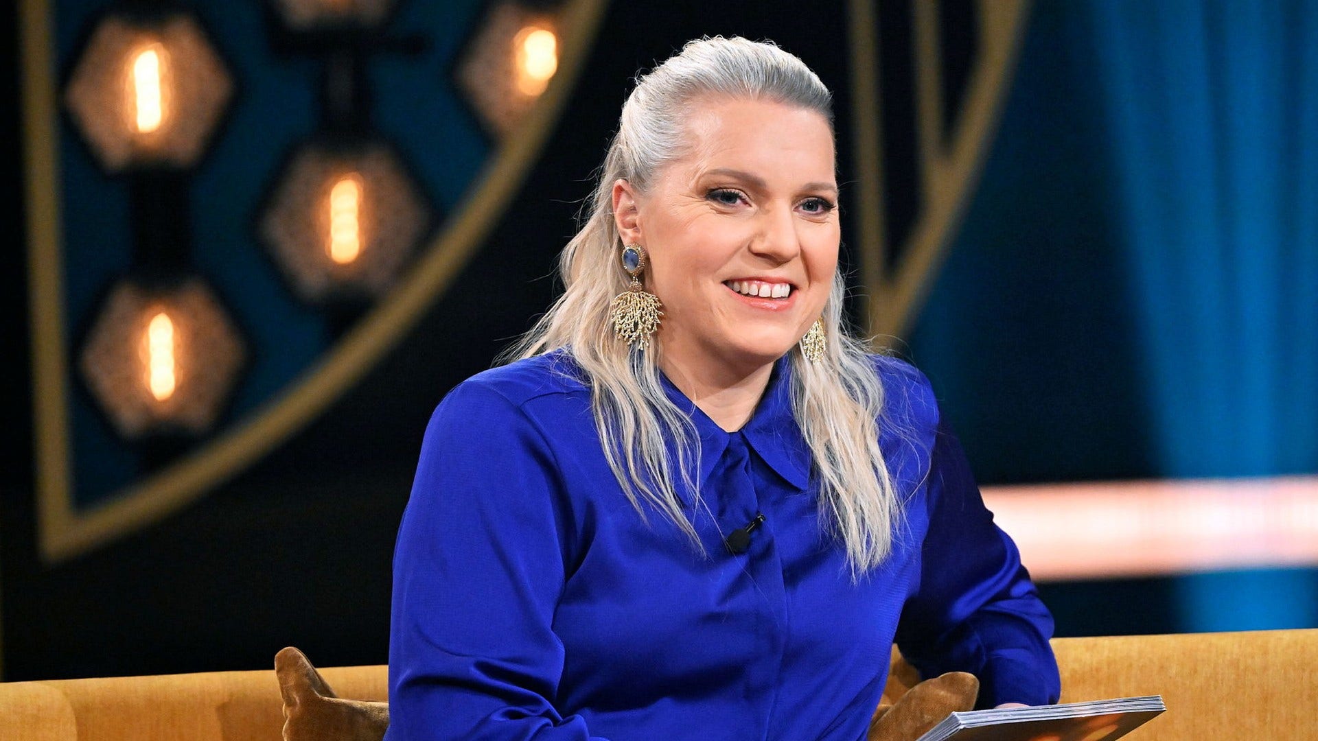 Carina Bergfeldts pratshow hade säsongsavslutning 17 mars.