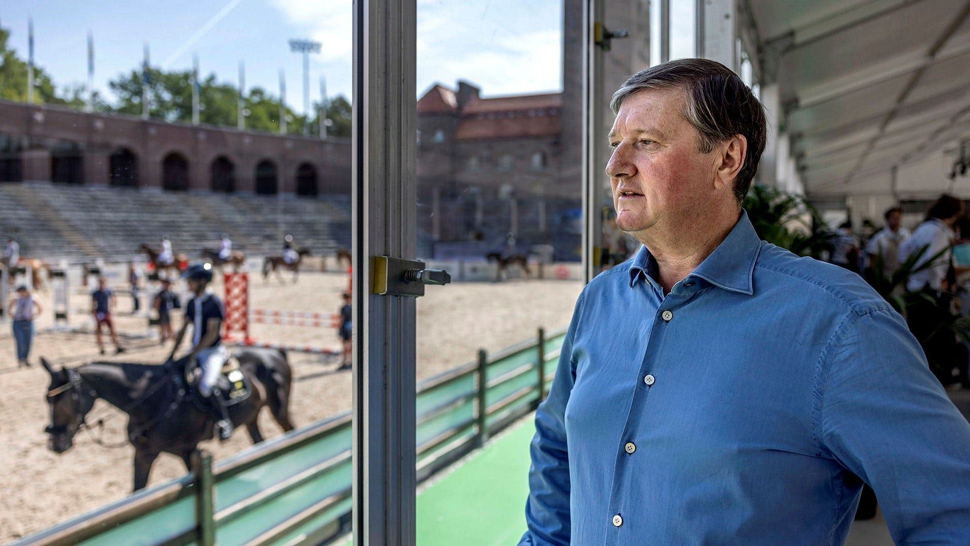 Tidigare OS-medaljören Jan Tops grundade hopptävlingen Global Champions Tour för 17 år sedan. Den pengastinna tävlingen hålls i helgen på Stockholms stadion.