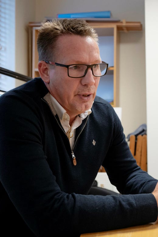 Jörgen Martinsson, vd för branschorganisationen Svensk Mink.