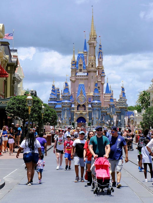 Disney World utanför Orlando.