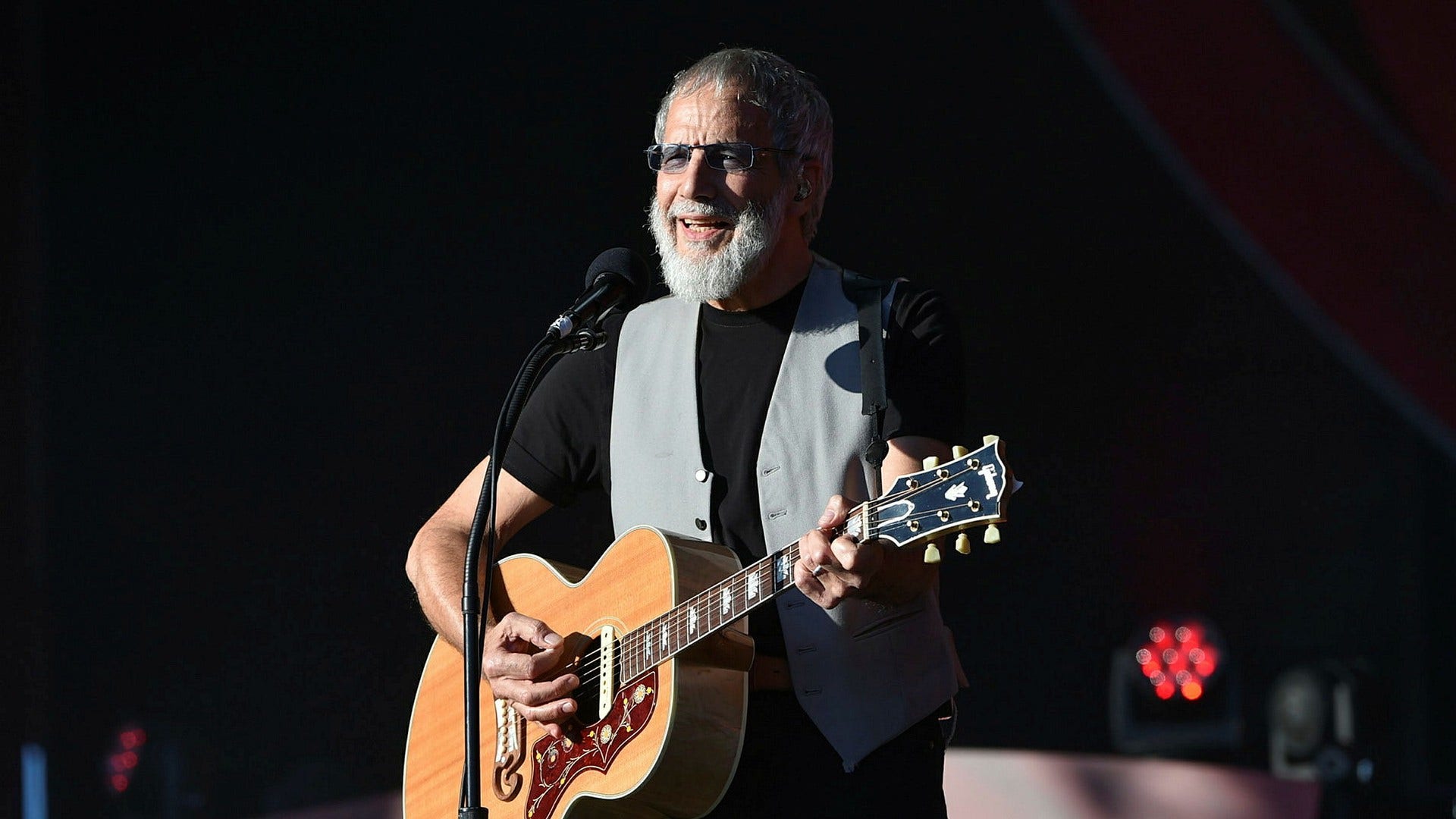 Cat Stevens, som också är verksam under namnet Yusuf, på en festival i Central Park 2016.