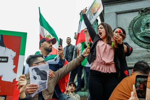 Det är troligt att iranska myndigheter har sett eller snart kommer att se bilderna från demonstrationen den 24 september.
