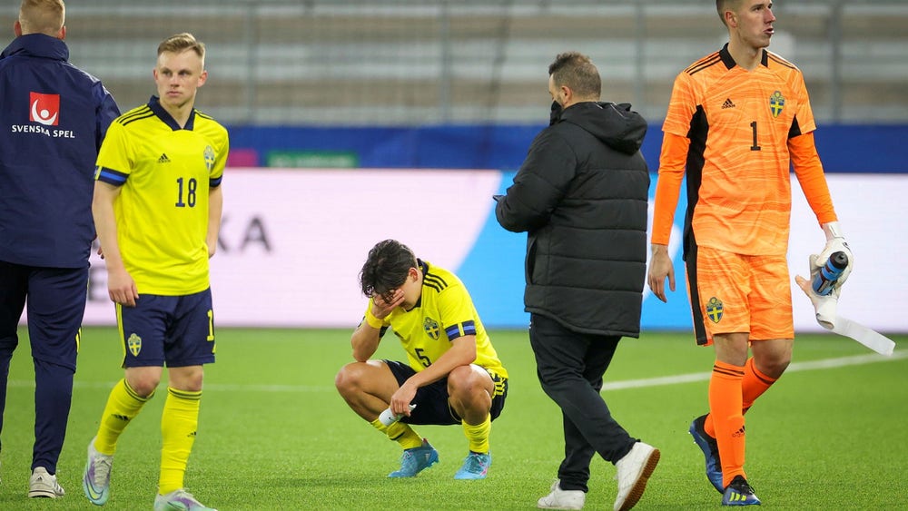 Tung förlust i Gustafssons U21-debut