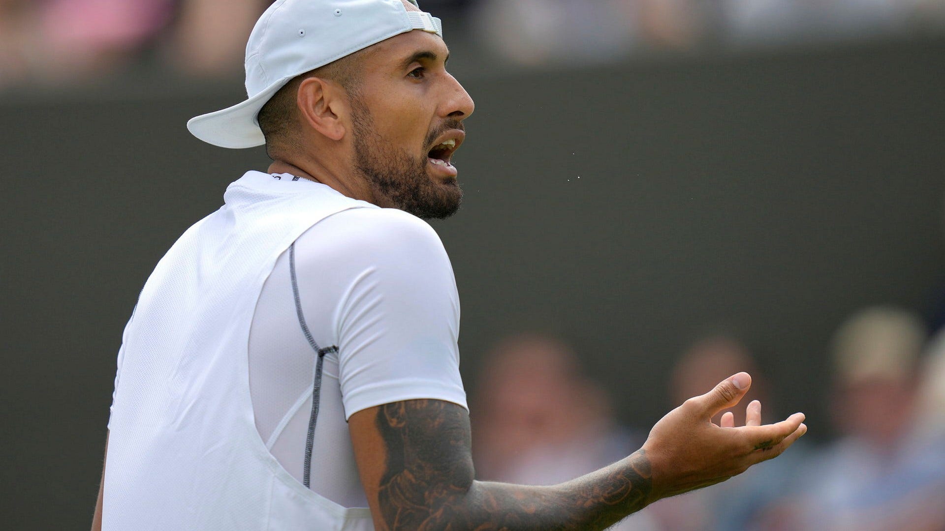 Kyrgios spat at spectators – punished by Wimbledon