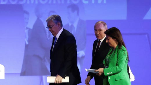 Tokajevs uttalanden i S:t Petersburg var inte i linje med Putins världsbild.