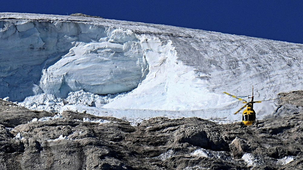 Ytterligare tre döda hittade efter glaciärras