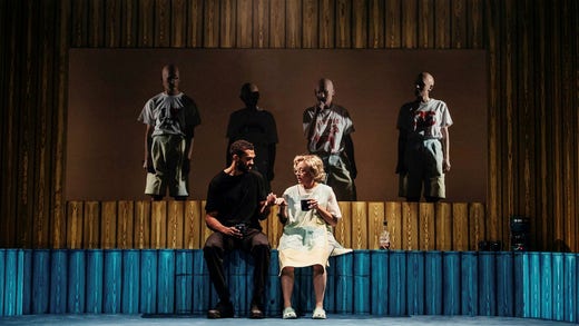 John Njie och Susanne Karlsson i ”Rädsla urholkar själen”.