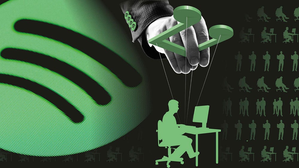 Hemliga avtal bakom fejkartisterna på Spotify
