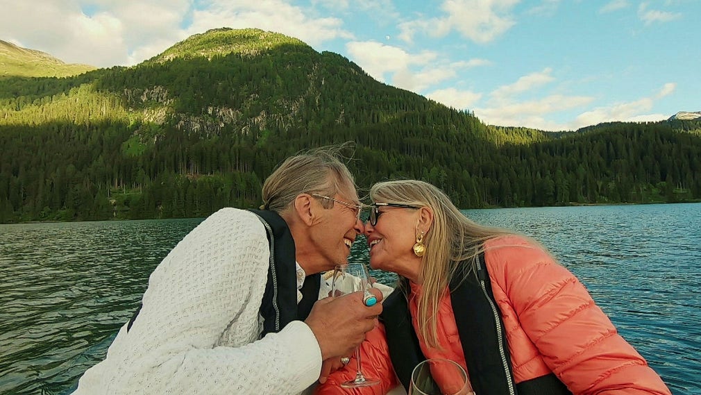 Rooger och Monica i SVT:s ”Hotell Romantik”.