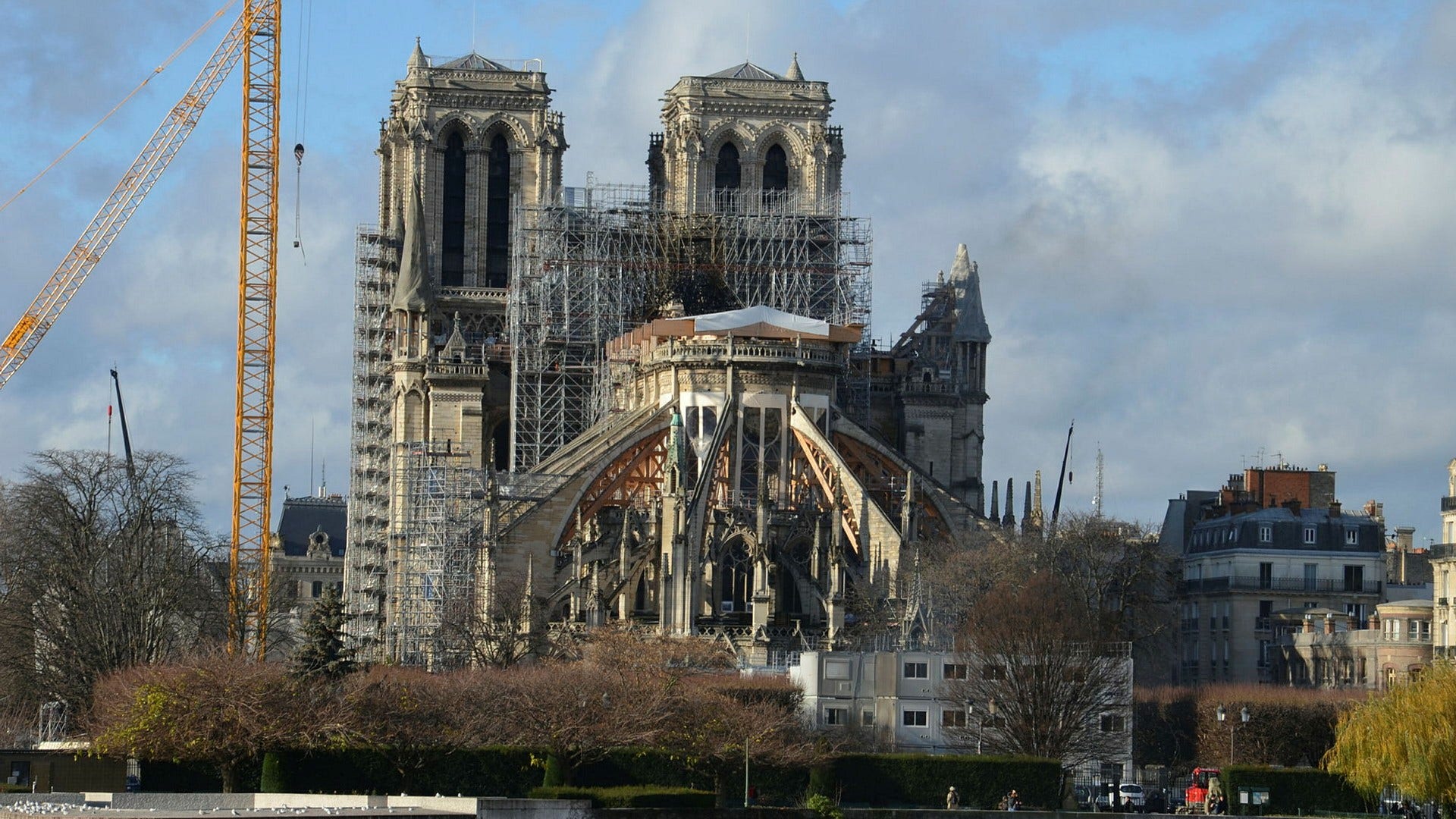 Ända sedan 2019 har renoveringen av Notre-Dame pågått.