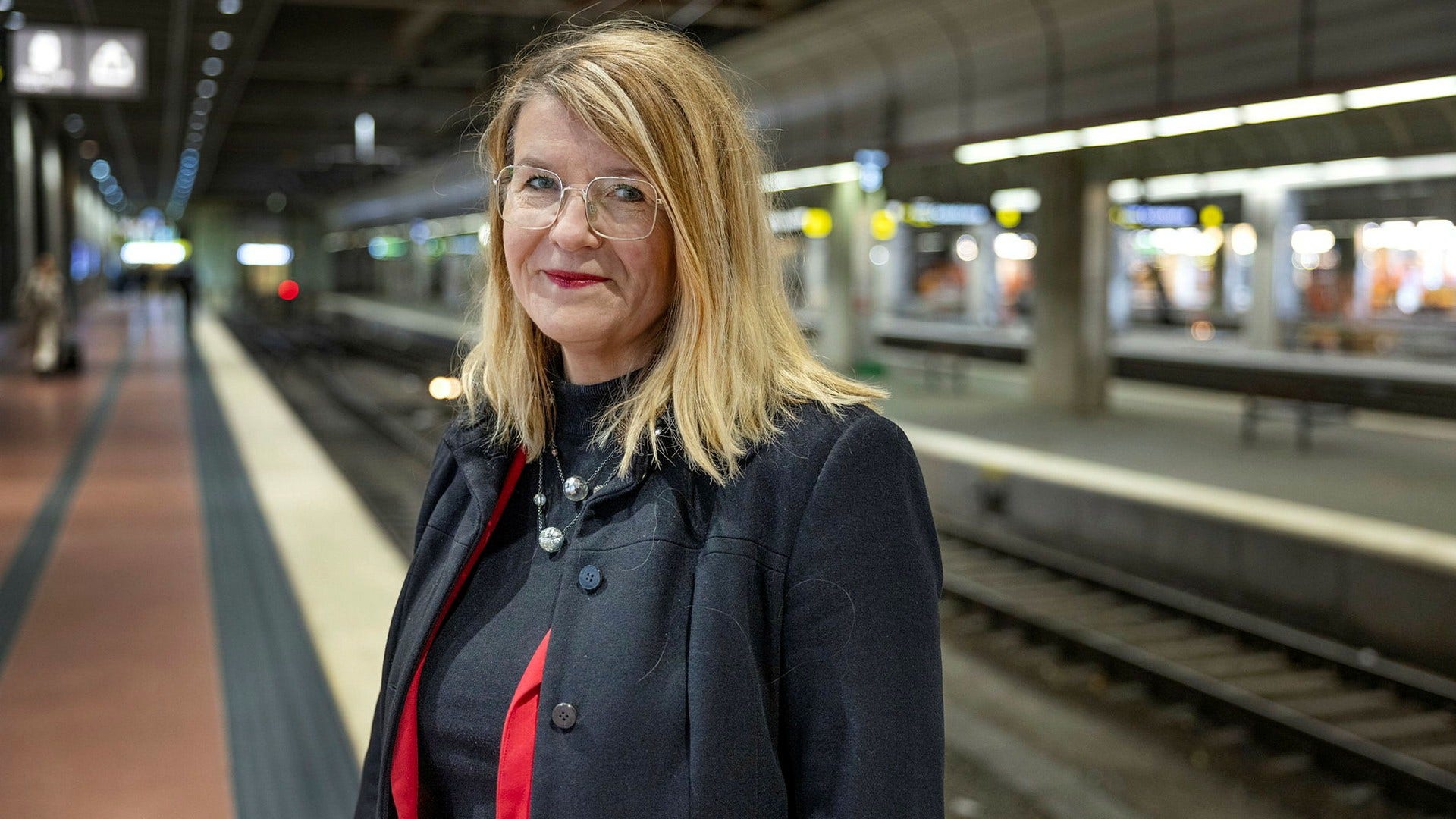 Maria Signal Martebo är Sverige-vd för järnvägsteknikjätten Alstom.