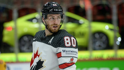 Pierre-Luc Dubois är Kanadas bäste målskytt i VM.