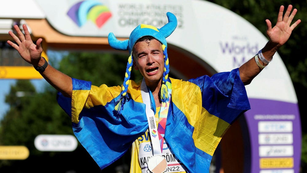 Perseus Karlström tar nytt VM-brons – tackar mamma