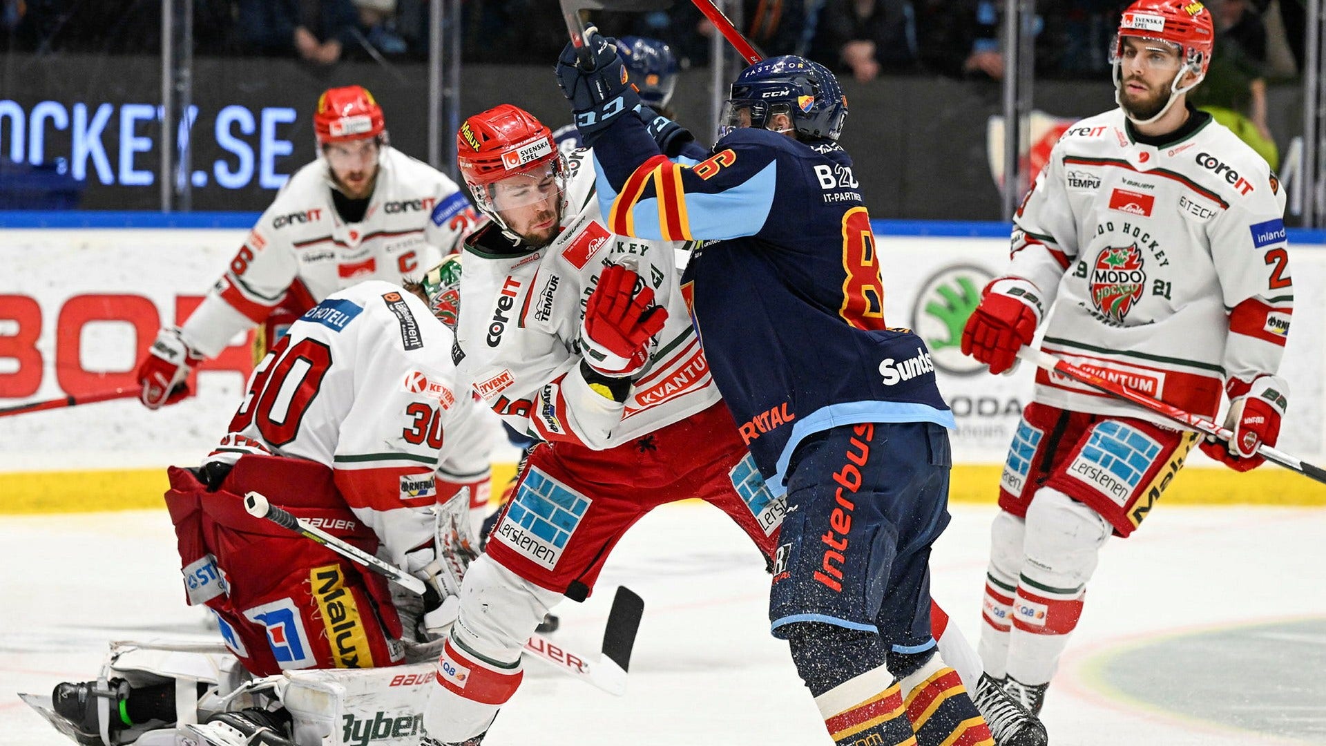 Efter sex jämna matcher mellan de två finallagen Modo och Djurgården är vi nu framme vid den sjunde och avgörande matchen.