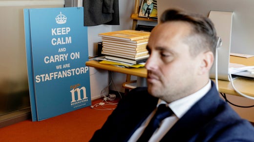 Christian Sonesson är kommunstyrelsens ordförande i Staffanstorp.