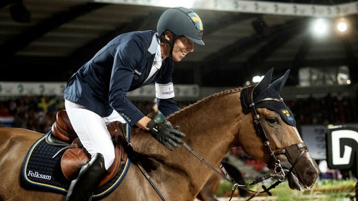 Henrik von Eckermann och King Edward hoppas bli det första svenska ekipaget som vinner en världscupfinal i hoppning.