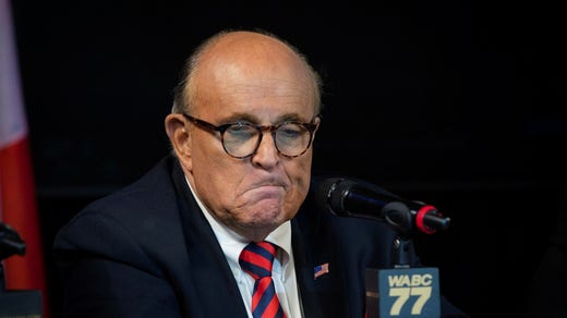 Rudy Giuliani, ex sindaco di New York e consulente legale non ufficiale di Donald Trump.