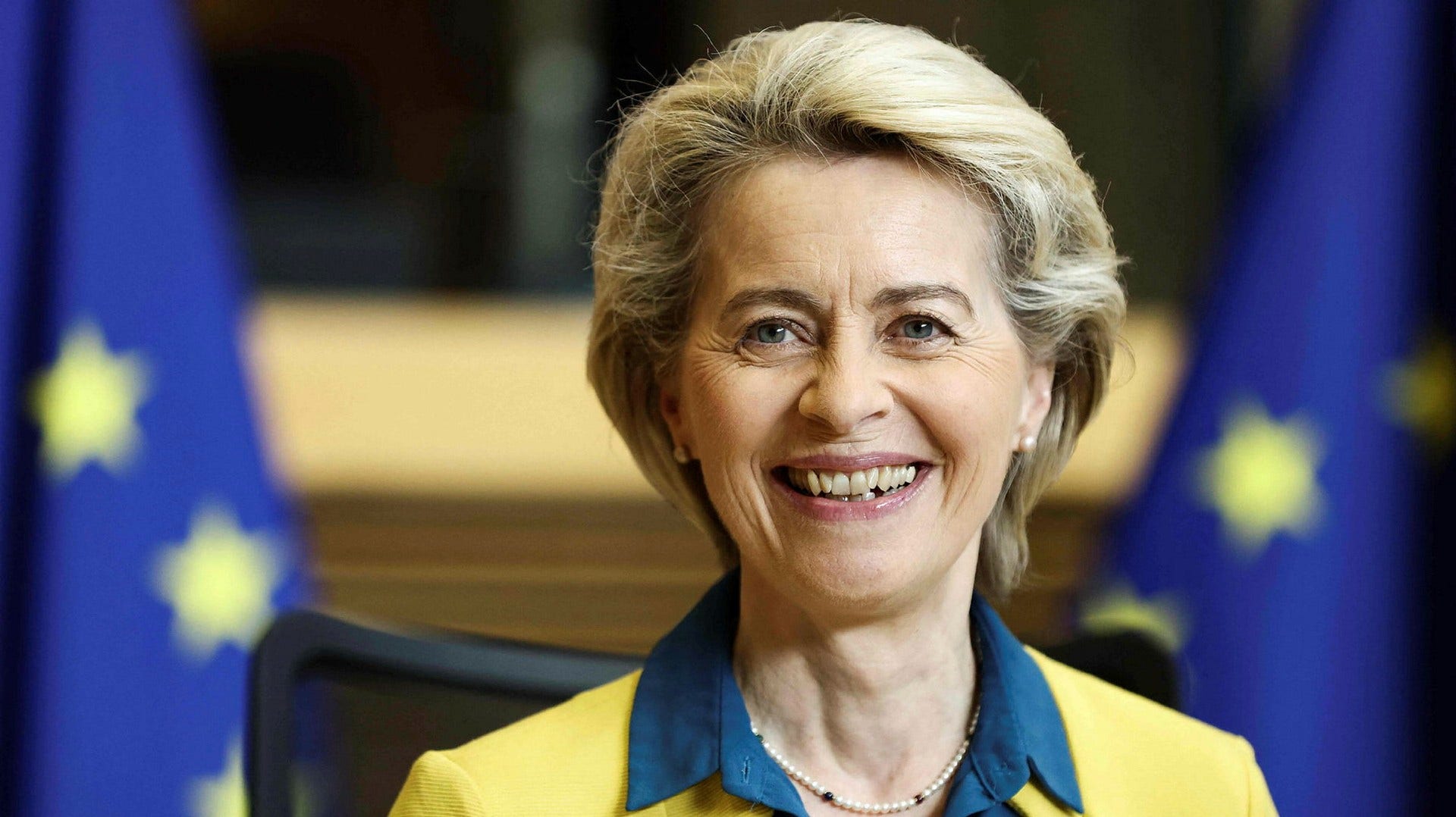 EU-kommissionens ordförande Ursula von der Leyen.