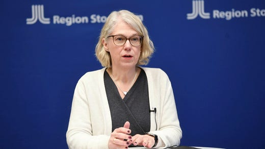 Region Stockholms smittskyddsläkare Maria Rotzén Östlund.