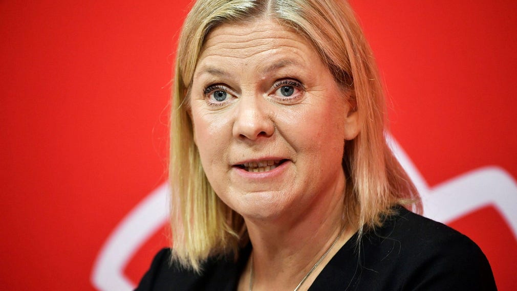 Magdalena Andersson (S).