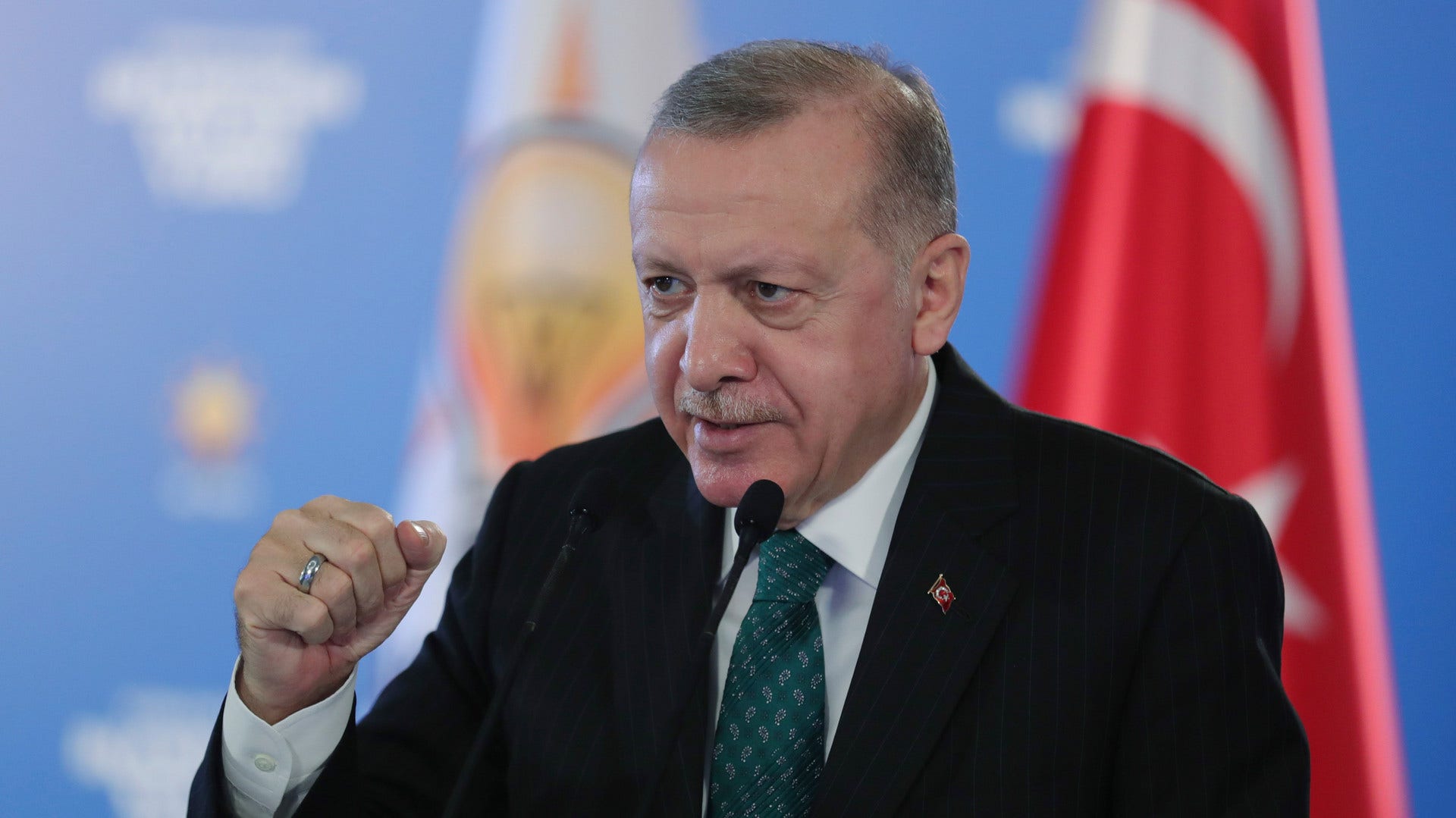 Turkiets president Recep Tayyip Erdogan.