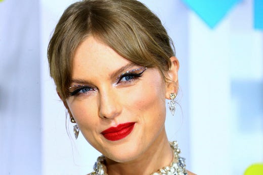 Taylor Swift är världens näst mest spelade artist på Spotify.