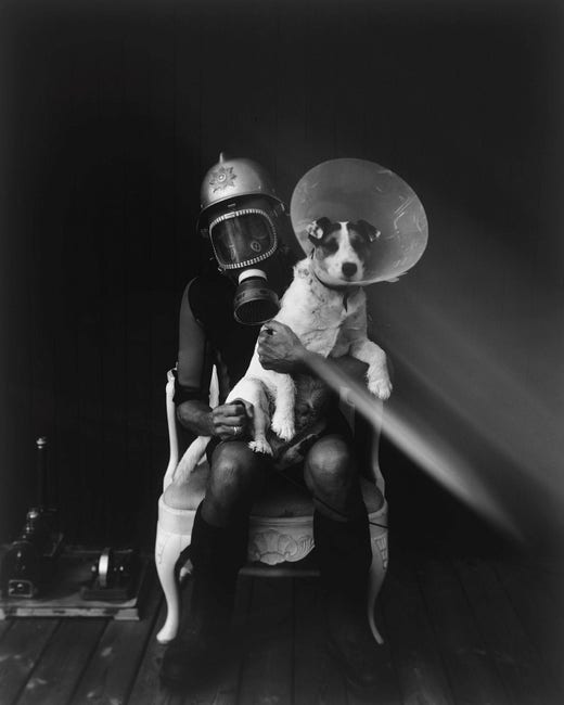 Hans Gedda och hunden Jack