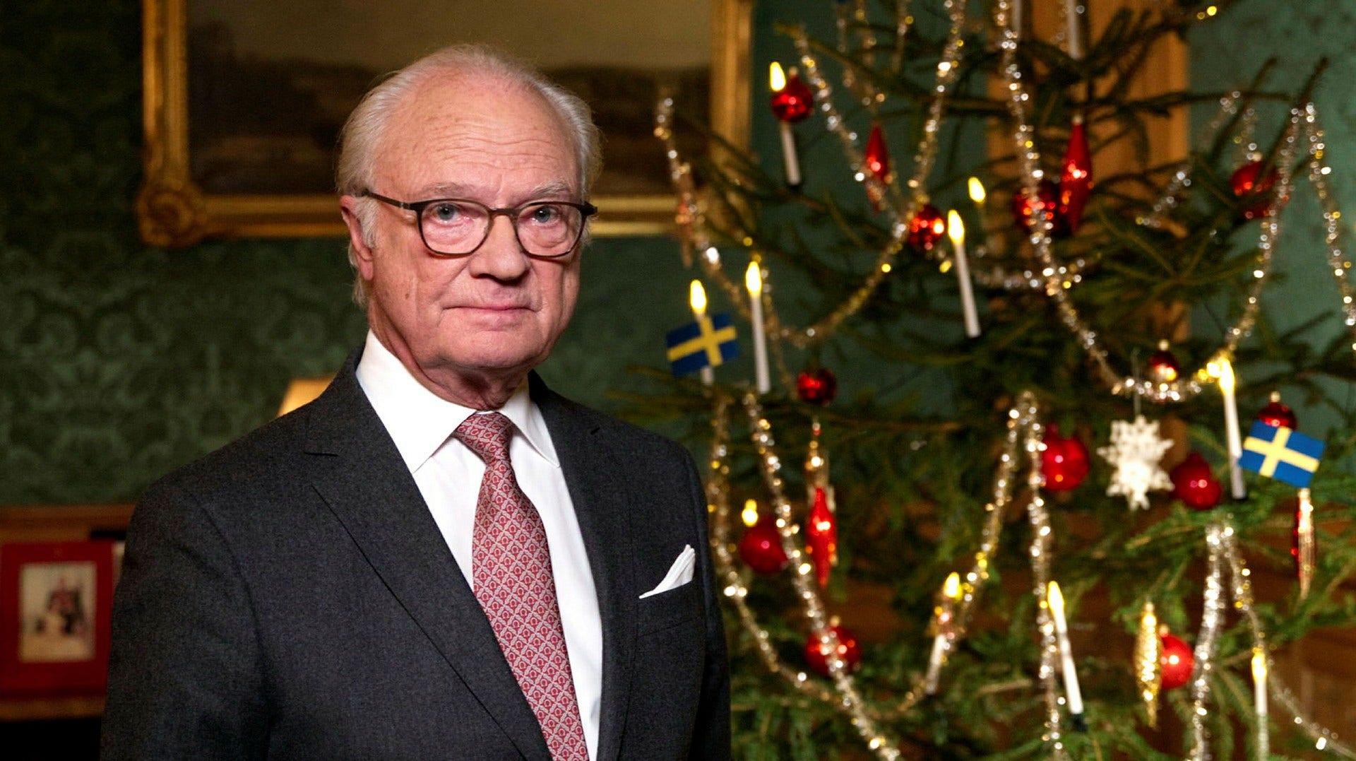 Kung Carl XVI Gustaf.