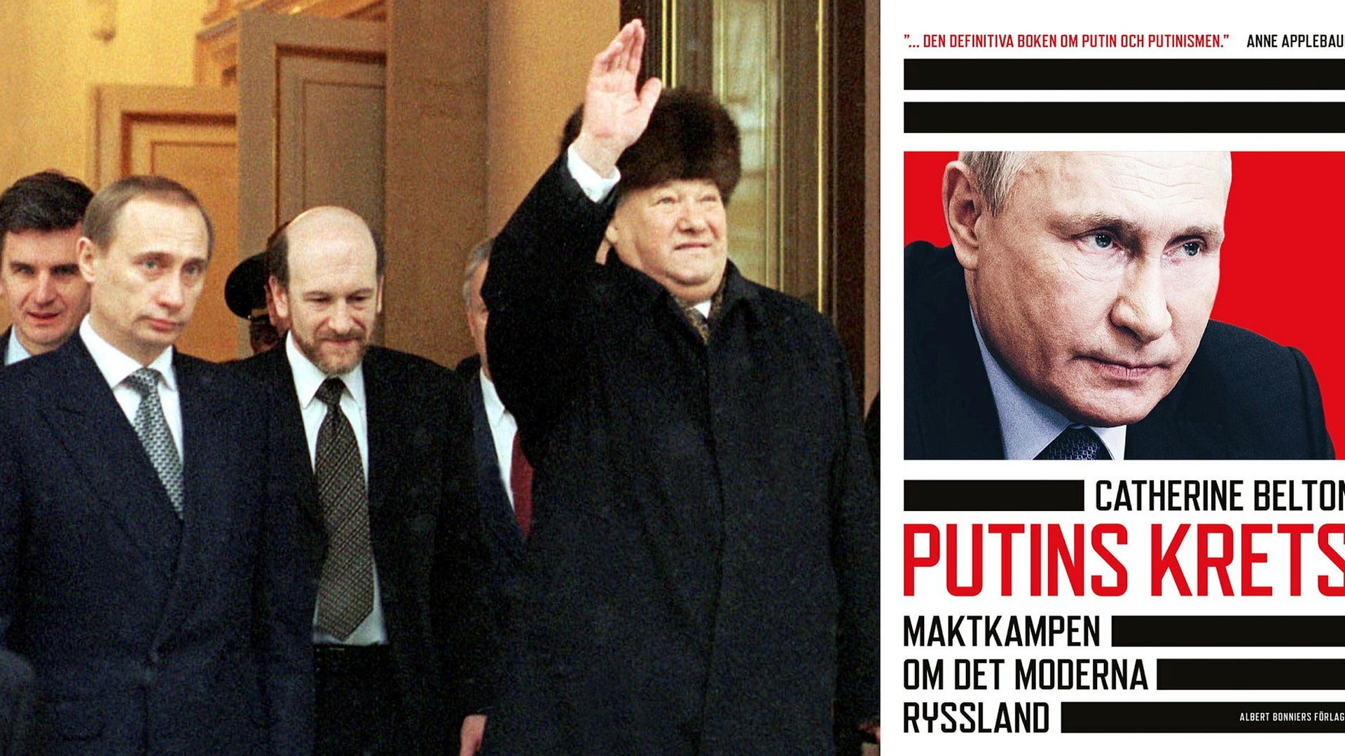 President Boris Jeltsin lämnade över makten till Vladimir Putin 1999.