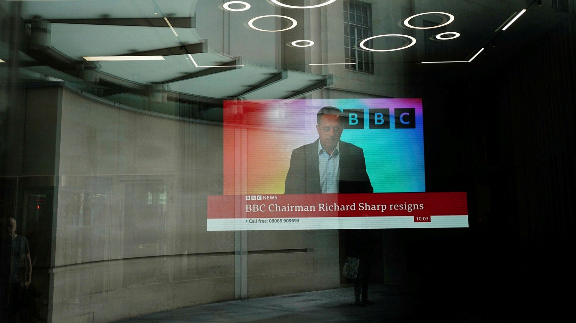 “The Guardian Faces Backlash Over Controversial Caricature of Former BBC Chairman Richard Sharp”