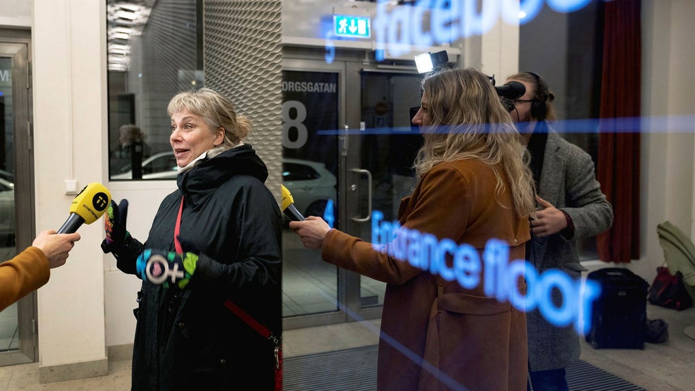 Stina Walter denuncia l'editore responsabile di SvD al Cancelliere di Giustizia.