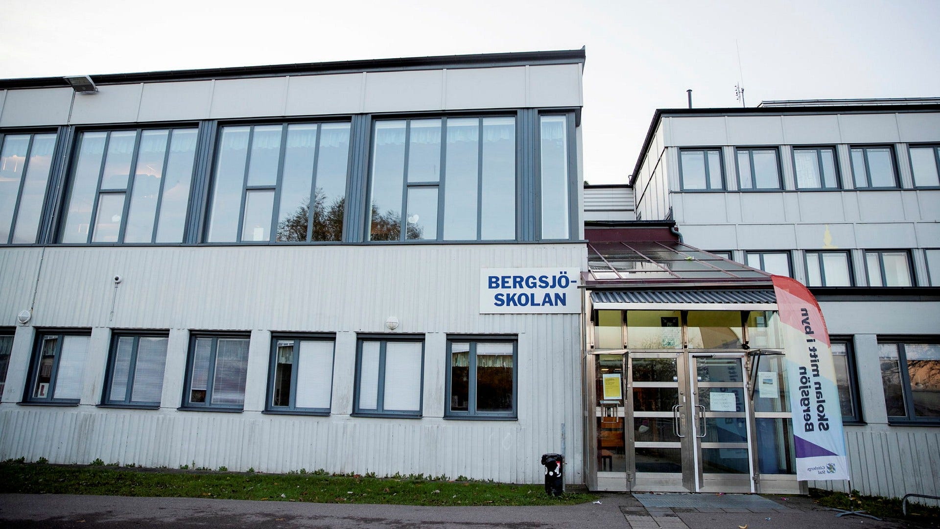 Bergsjöskolan i Göteborgsförorten Angered.