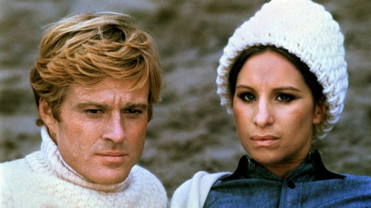 Robert Redford och Barbra Streisand i ”Våra bästa år”.