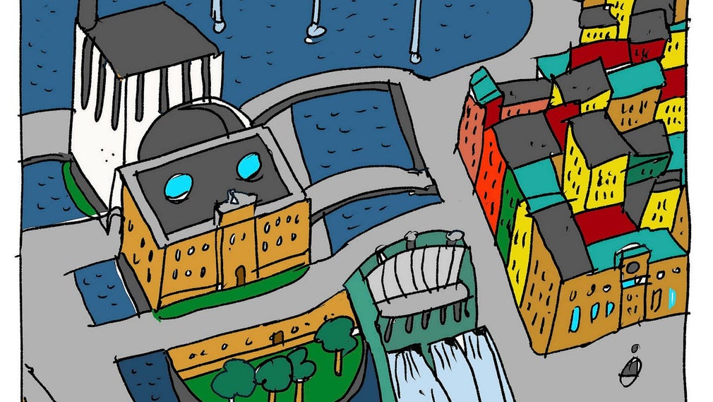 Bildinsändare av Johan Hesselstrand, Vadstena.