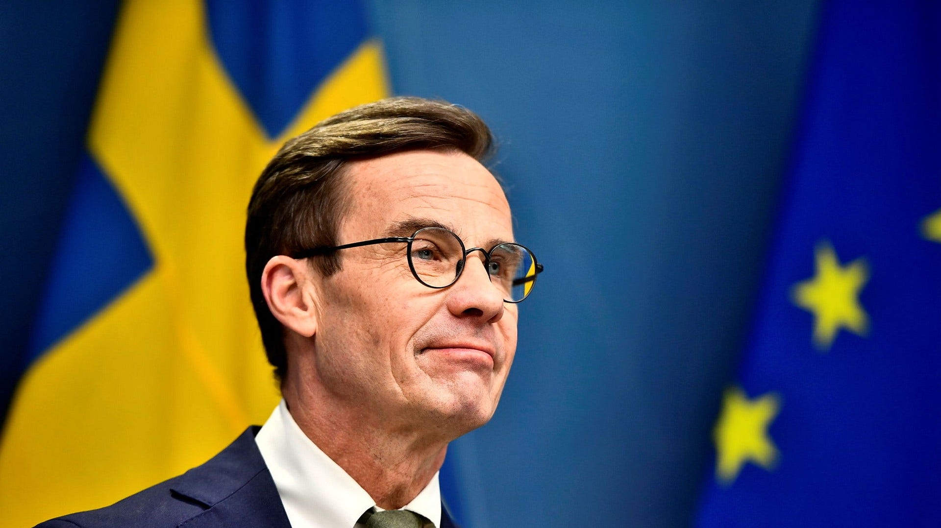 Statsminister Ulf Kristersson (M).