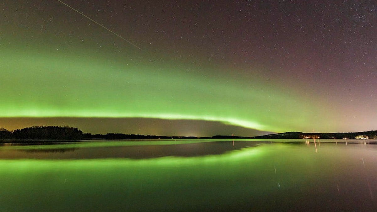 Finland received an unusual visit from outer space