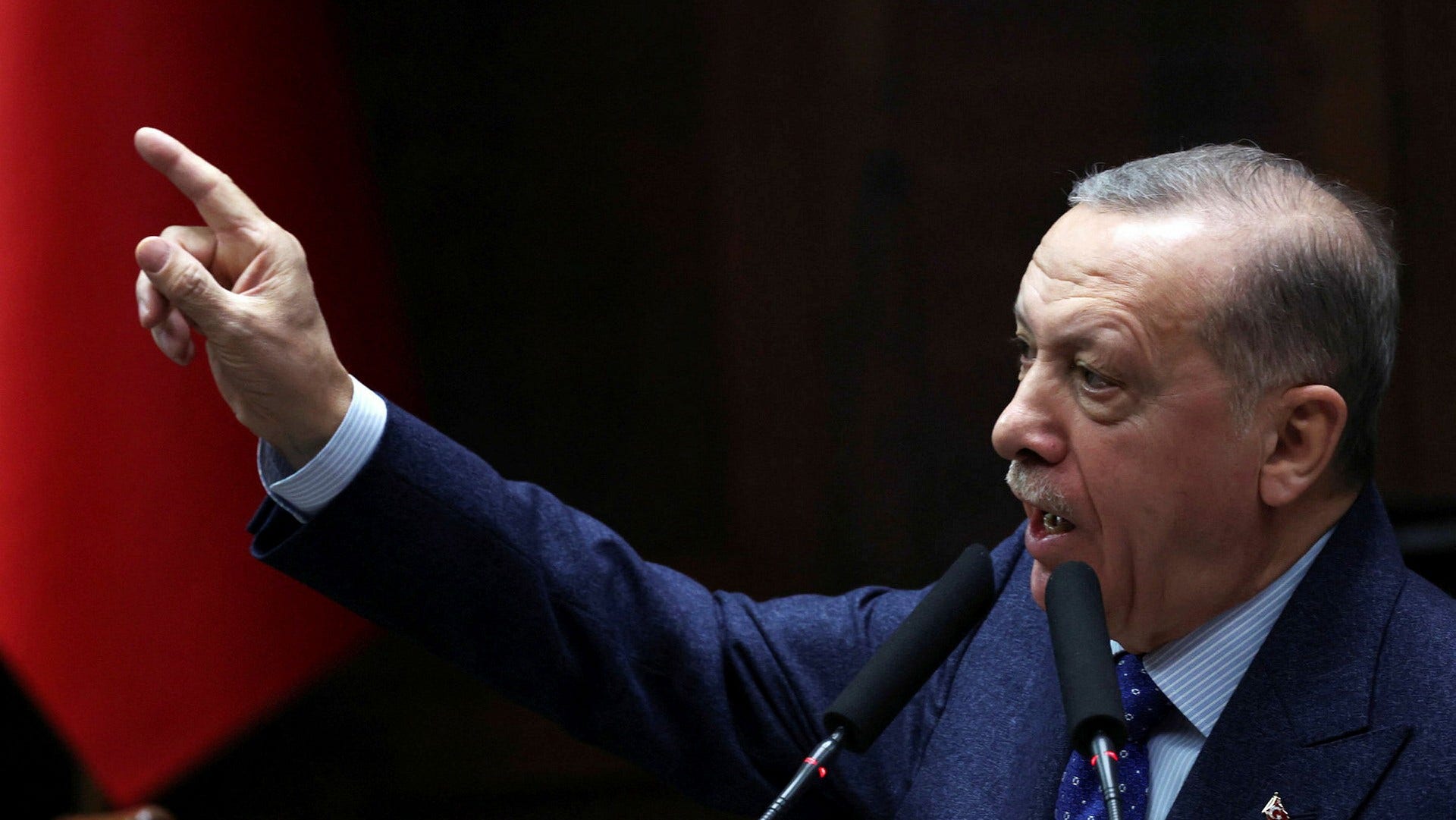 Turkiets president Recep Tayyip Erdogan.